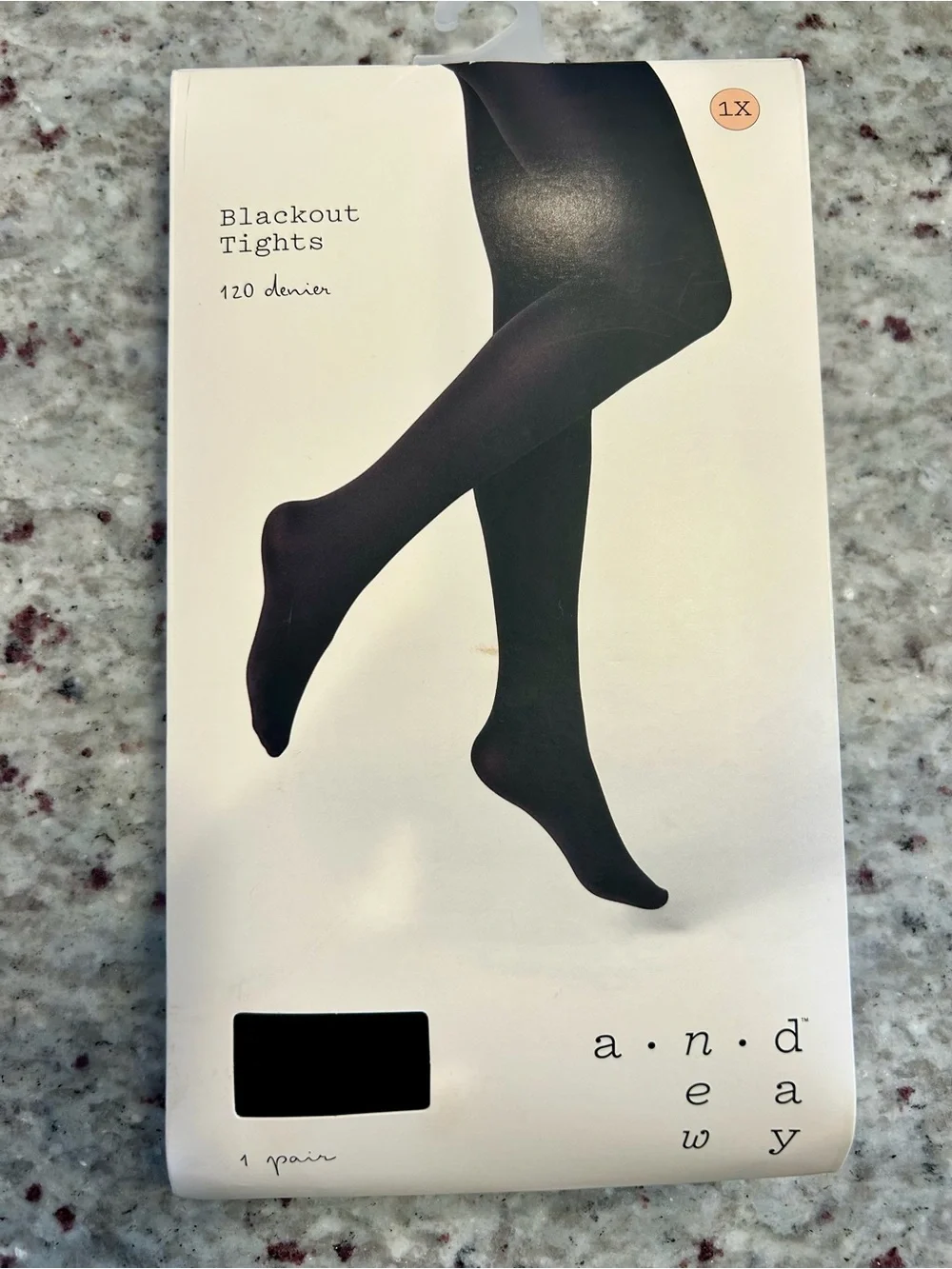 A New Day Blackout Tights - Black